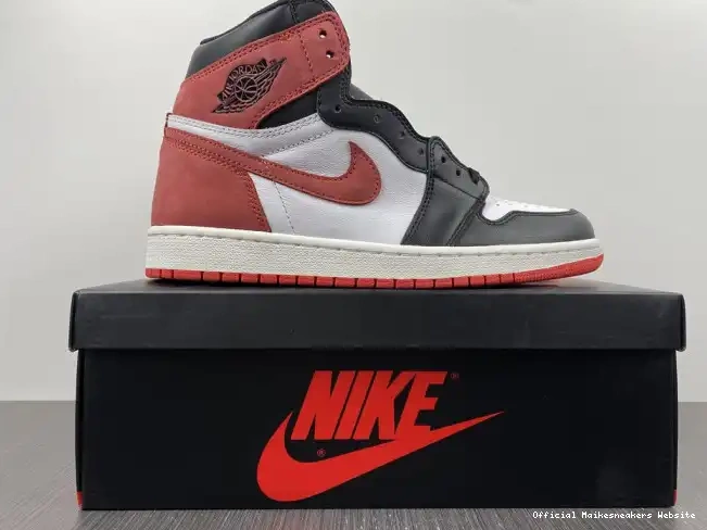 Official Maikesneakers 555088-112 Red' Retro Air OG High 1 Jordan 'Track 0502
